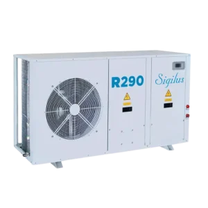Sigilus R290 Refroidisseur en construction silencieuse condensé par air compatible R290 faible charge